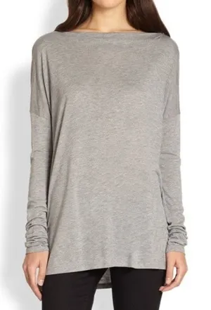 Vince Cream Boatneck Longsleeve Soft Blouse Top Size XS thumbnail 1