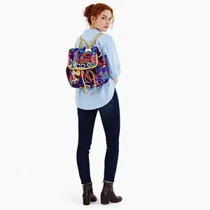 COACH Poppy Pop C Graffiti Backpack Wide Adjustable Straps W/ COACH DUST BAG thumbnail 11