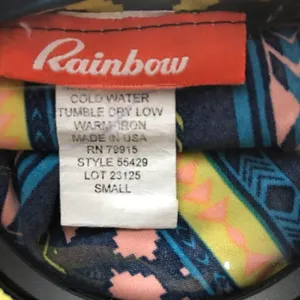 Rainbow Sandals Rainbow Strapless Multicolor Jumpsuit S Dopamine Rainbowcore Boho Coconut Girl thumbnail 6
