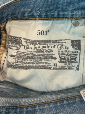 Women’s Levi Strauss Jean Button Front Shorts Size 27 thumbnail 5