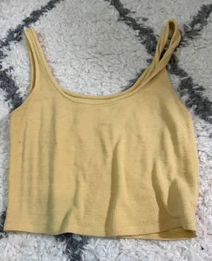 American Eagle Yellow Tank Top thumbnail 1