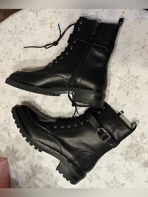 NEW French Connection Women’s Peri Boots – Black – Size 10 thumbnail 4