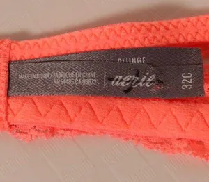 NWOT Halter Coral Bralette size 32C thumbnail 4