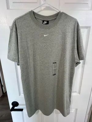 Nike T-Shirt Dress Grey thumbnail 1