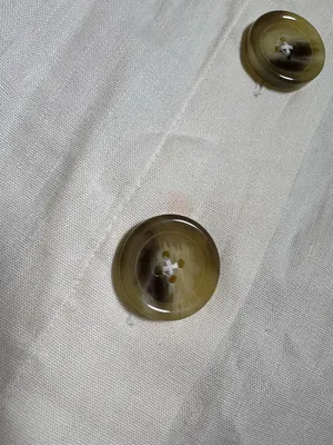 Forever 21 White Linen Blend Button Front Belted Midi Dress Small thumbnail 11
