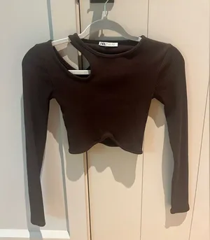 ZARA long sleeve top thumbnail 1