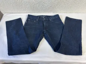 Banana Republic Men’s Straight Fit Navy Blue Jeans Size30 thumbnail 8