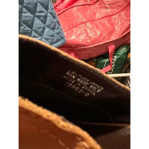 Y2K Vintage Tan Genuine Leather Western Heeled Clog Mule Size 8 Made in Brazil thumbnail 7