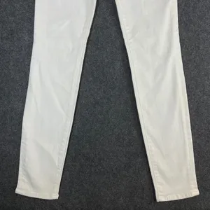 Frame Denim Le Skinny de Jeanne Jeans Blanc White Stretch Skinny Size 26 thumbnail 10