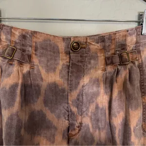 Anthropologie Tamarind Trouser Giraffe Boho Hipster Hippie Cottage Peasant Pants thumbnail 6