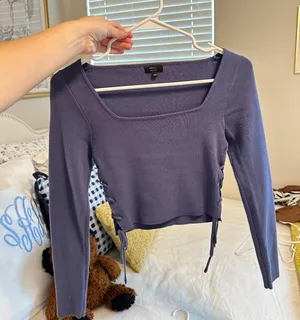 Debut Navy Boutique Top thumbnail 3