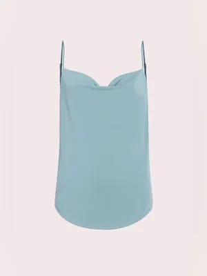 Cinq a Sept Jersey Marta Cami. Size: Large. Color: Ocean Dew. thumbnail 2