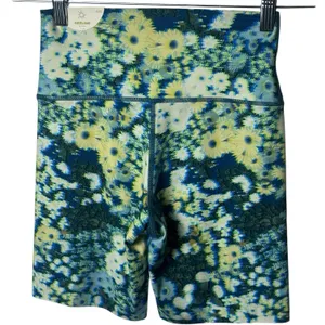 NEW Aerie Offline Trippy Floral Biker Shorts Small Goals Hi-Rise‎ 7" Inseam M thumbnail 6