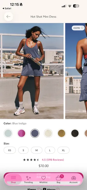 Free People Hot Shot Mini Dress thumbnail 4