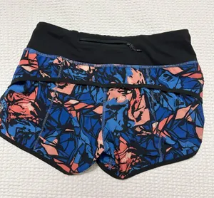 Lululemon speed short in paint storm harbor   thumbnail 2