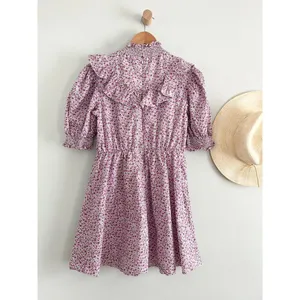 Tuckernuck | Hyacinth House | Purple Floral Periwinkle Mini Dress | Sz XS thumbnail 9