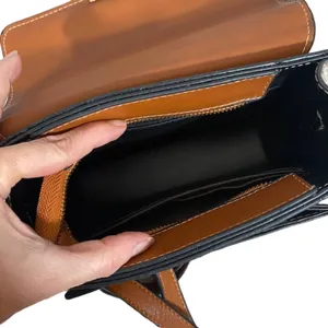 Brown Faux Leather Square Camera Crossbody Messenger Bag Women thumbnail 4