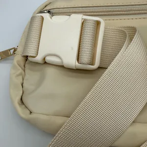 Kappa Kappa Gamma Sorority Crossbody Sling Belt Bag Fanny Pack Off White Cream thumbnail 10