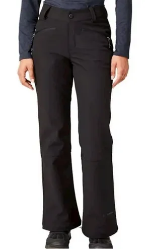 Free Country‎ NWOT Women's Softshell Black Snow Pants Size Large thumbnail 1