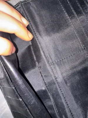 Wilson's Leather Black Leather fold Wallet thumbnail 6