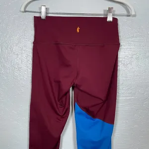Cotopaxi Women S Maroon Orange Blue Mariposa Colorblock Leggings Athleisure thumbnail 6