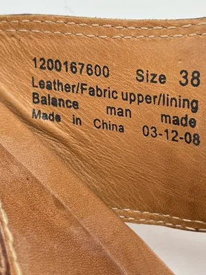 Dansko Ava Brown stretch Fabric Wedge Sandals Slip On Women's Size 38 US 7.5-8 thumbnail 8