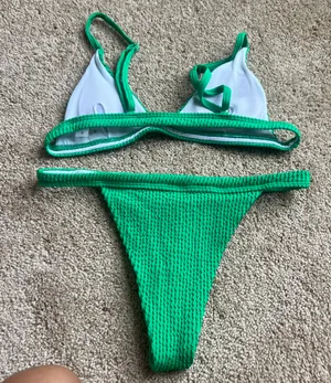 SheIn Green Bikini thumbnail 2
