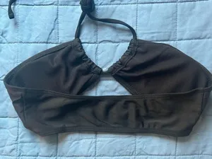 SheIn Black Bandeau Bikini Set thumbnail 4