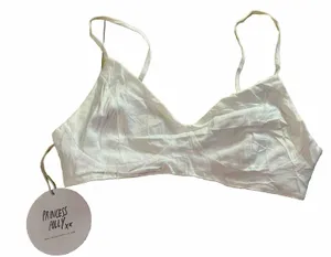 Princess Polly Boho Y2K Fairy Cottagecore Coquette White Bralette Top size 4 NWT thumbnail 1