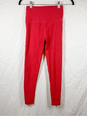 Beyond Yoga Red Space Dye Caught In The Midi High Rise Leggings thumbnail 2