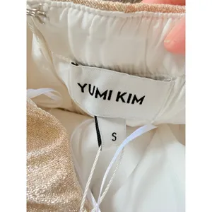 Yumi Kim Avery Dress Womens Gold‎ Brocade Strapless Bow Mini S DR-21803/238 thumbnail 4