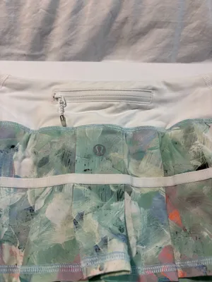 Vintage Lululemon Pleated Watercolor Skirt thumbnail 4