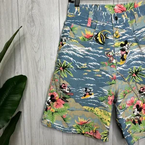 Disney Mickey by Jerry Leigh Vintage Longline Bermuda Mom Shorts size 11/12 thumbnail 5