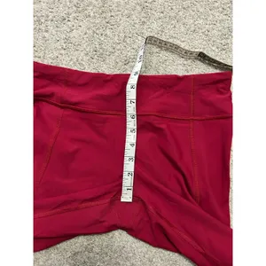 Lululemon Tight Stuff Tight II Reflective Luxtreme Size 8 Ruby Red RUBR‎ 05014 thumbnail 6