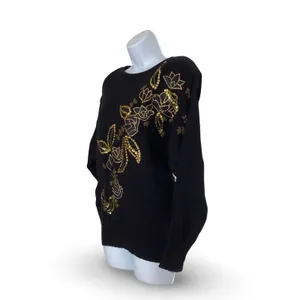 Vintage Hollywood & Vone Sweater Black thumbnail 2
