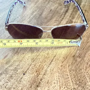 Kate Spade Dalia 2/S Aviator Sunglasses Womens Silver Purple‎ Gradient thumbnail 5