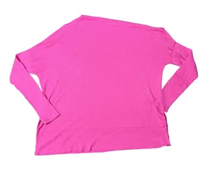 We The‎ Free Long Sleeve Top Womens Small Pink Excellent Slouchy Textured Knit thumbnail 1
