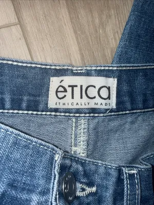 Ética Iris relaxed taper barrel jeans high waisted size by 26 thumbnail 5