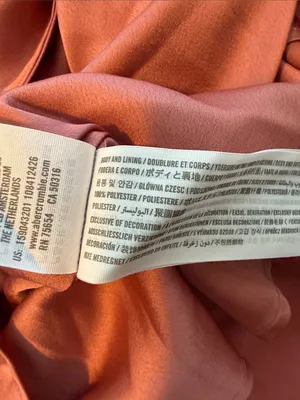 NWT Abercrombie & Fitch Spaghetti Strap Silky Hand Lined Long Slip Dress, L thumbnail 9