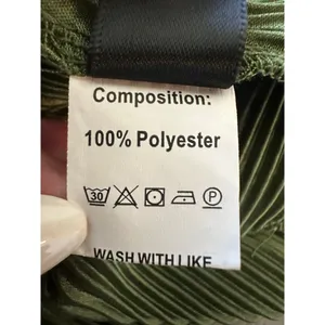Silk Ribbed Strapless Mini Dress Olive Green Small thumbnail 7