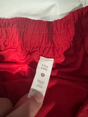 Red Hotty Lululemon Hot Shorts 2.5" thumbnail 2