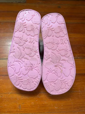 Roxy Totally Tubular Platform Slides Purple Size 8 thumbnail 5