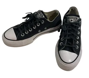 Converse Chuck Taylor All Star Lift Ox Black Women 5 Platform Sneakers Classic thumbnail 1