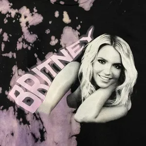 Britney Spears Oops I Did It Again Album Art Pop Tie Dye O/S thumbnail 2