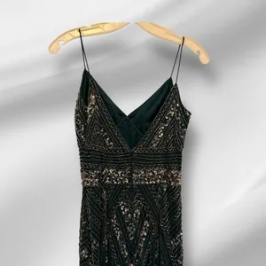 Marina Beaded Evening Gown‎ Prom Dress nwt thumbnail 6
