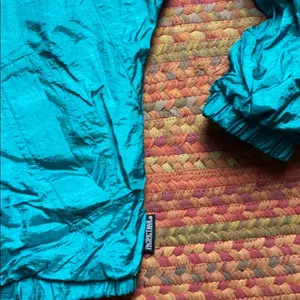 🔥 VINTAGE TEAL WINDBREAKER SKI JACKET Green thumbnail 3