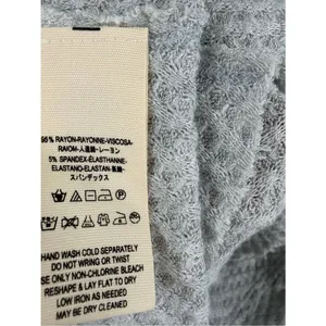 Free People We the free swing it grey cowl neck thermal tank top women’s M boho thumbnail 3