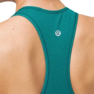 Green Lululemon Ebb to Train Bra Laguna Size 8 Sports Bra Crop Top thumbnail 11