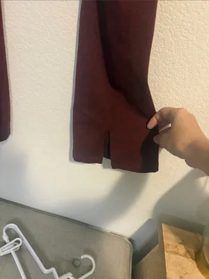 lululemon athletica maroon Flare yoga pants thumbnail 4