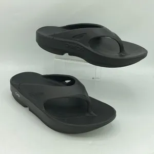 OOFOS OOriginal Recovery Sandal Unisex M8/W10 Black Casual Slip On Thong thumbnail 3
